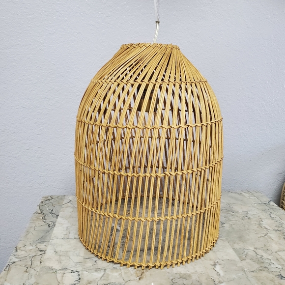 Opalhouse Rattan Pendant Lamp Light Fixture - Picture 6 of 12